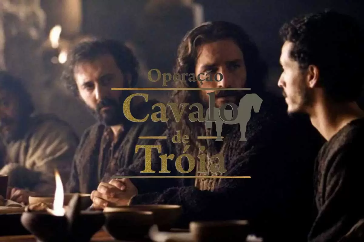 Set de filmagens da nova série do streaming - Operação Cavalo de Tróia