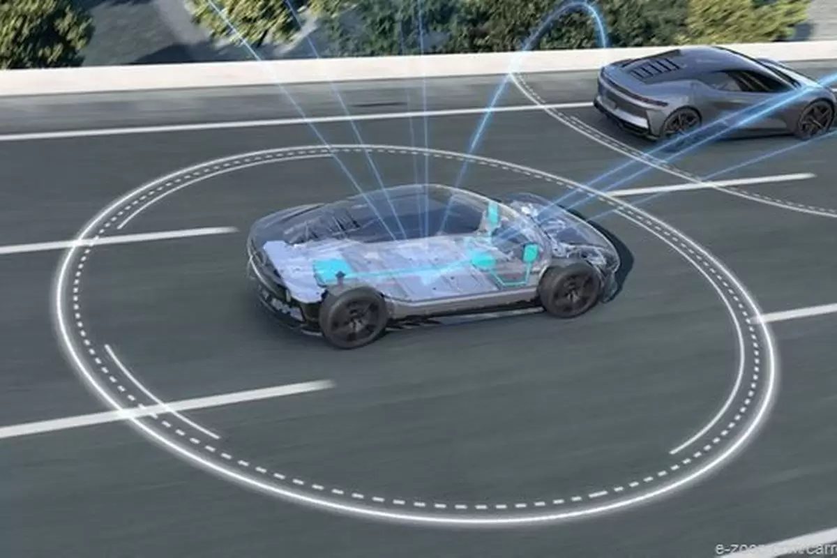 Ilustração mostrando veículos elétricos equipados com a a e-plataforma BYD 3.0