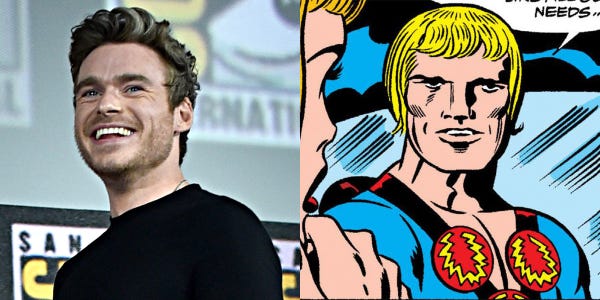 Richard Madden estará no elenco de Eternals, (Foto: Marvel Studios).