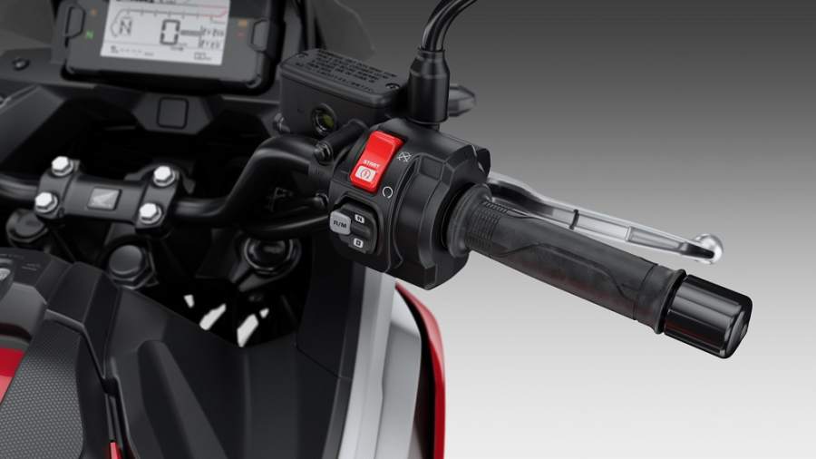 Painel da Honda NC750X 2021. Foto divulgação Honda