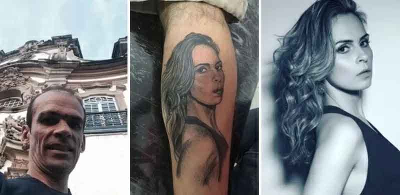 Da série tatuagens curiosas: Fâ do bigBrother faz tatuagem de ex-BBB.