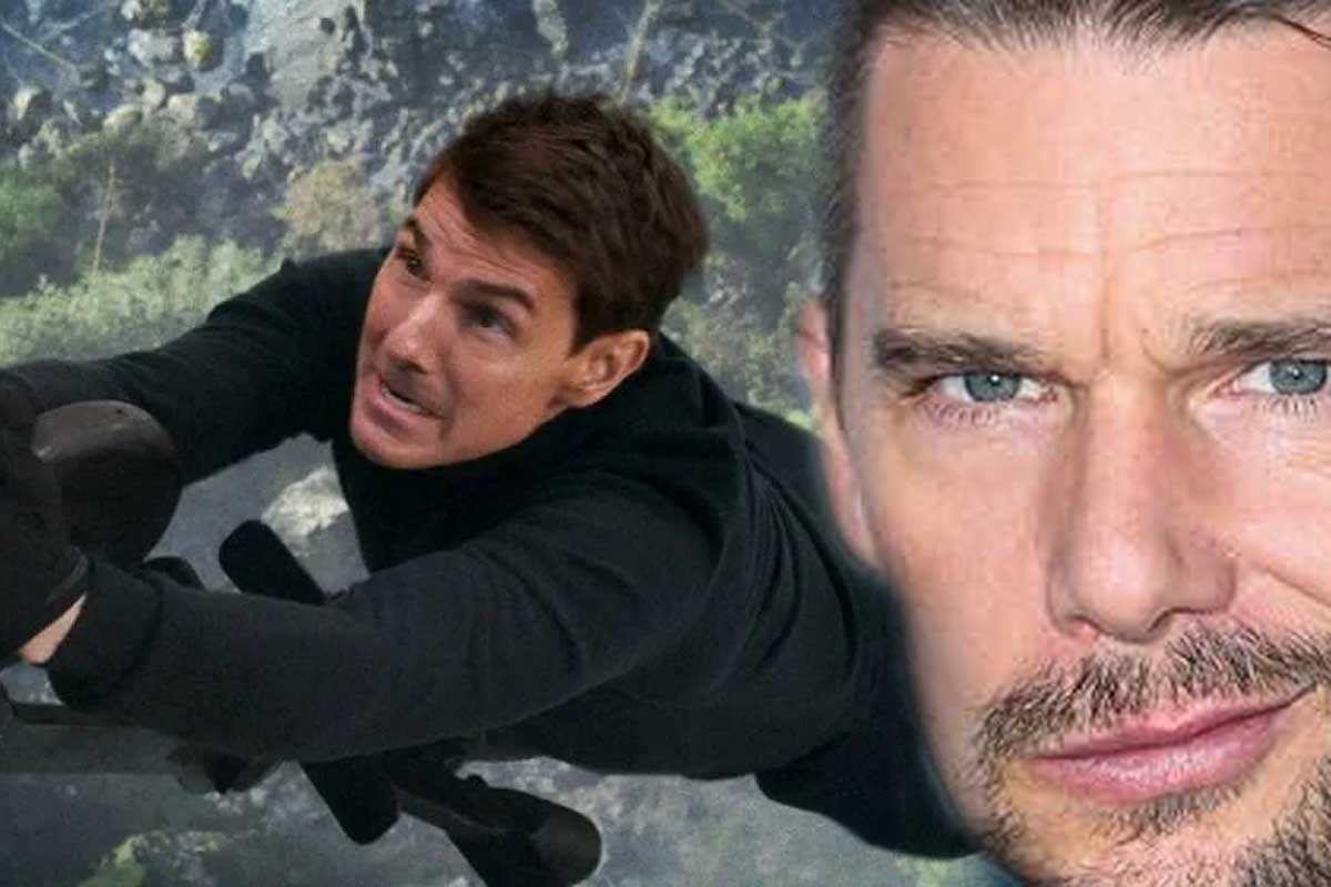 Ethan Hawke falando sobre Tom Cruise