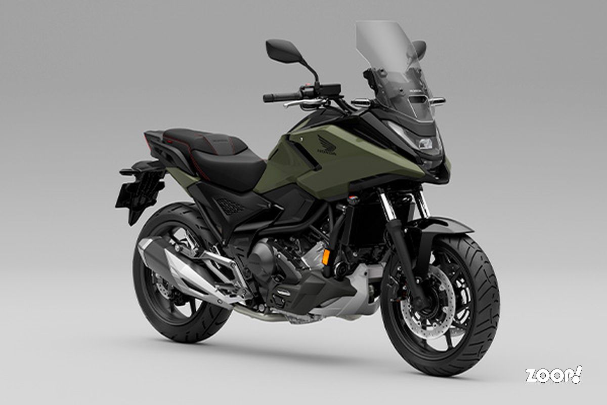 Honda NC750X 2025 na cor verde