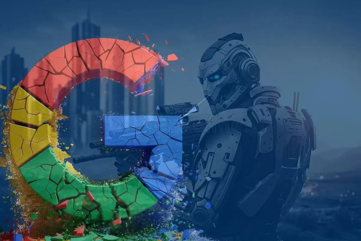 Armas inteligentes usando a IA do Google. 