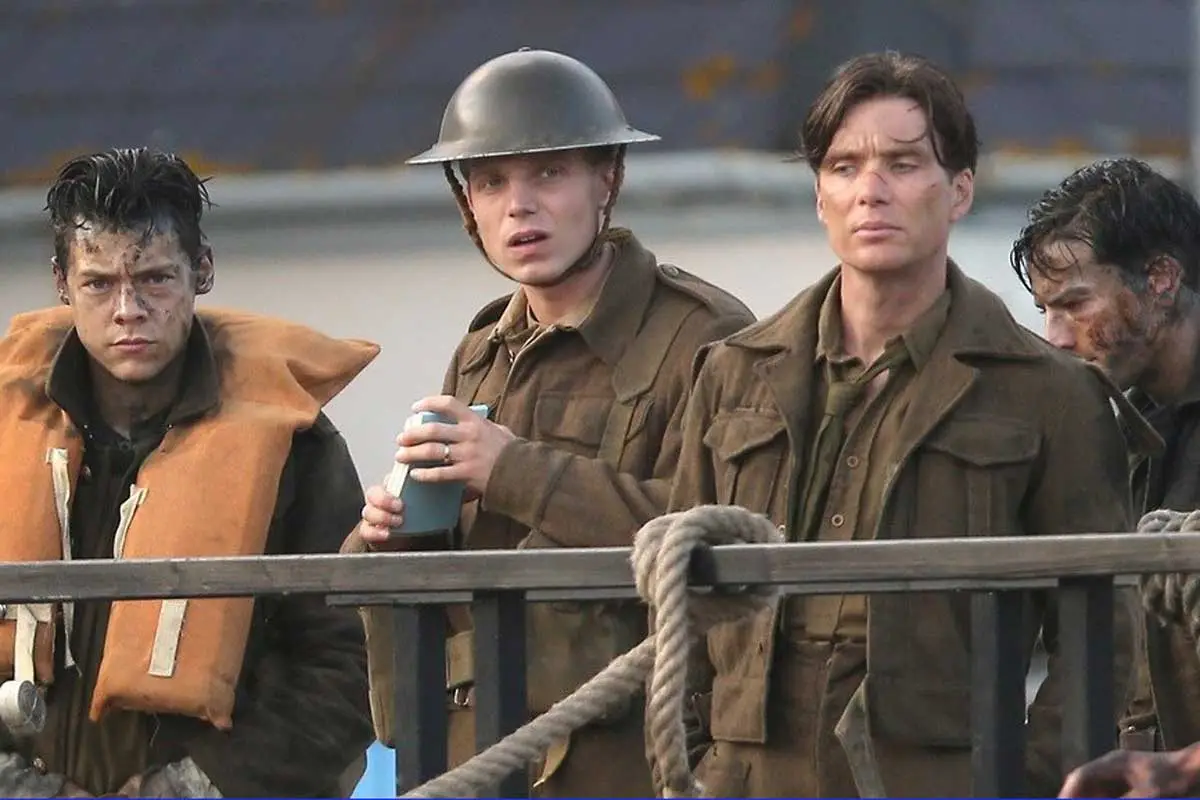 Cillian Murphy em Dunkirk de 2017. Um dos melhores filmes de guerra dos últimos 25 anos. (Imagem: Divulgação)