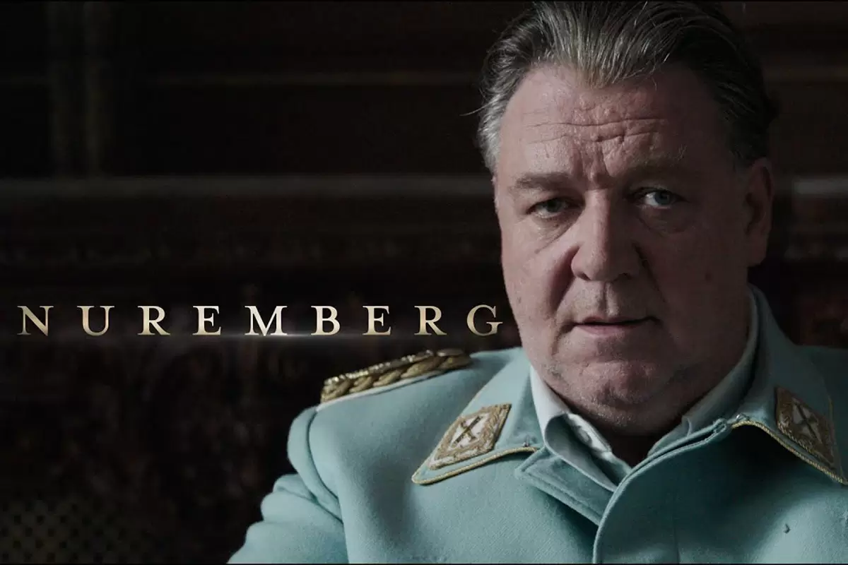 Russell Crowe interpreta Hermann Göring em “Nuremberg” marcada para o dia 7 de novembro nos cinemas americanos.